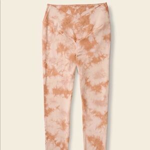 PINK ACTIVE CROSSOVER YOGA PANTS LEGGINGS